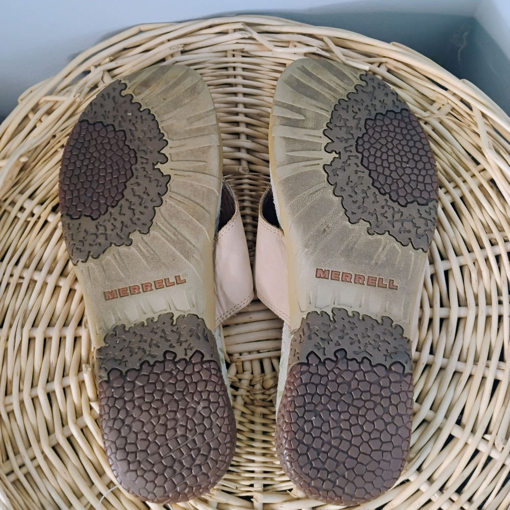 Merrell Women's Size 9 Tan Color Slip on Performance Sandals Sports Strappy - Picture 6 of 7